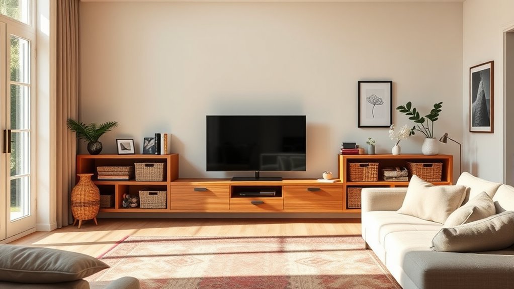 discreet and stylish storage