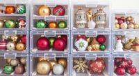 durable ornament storage containers