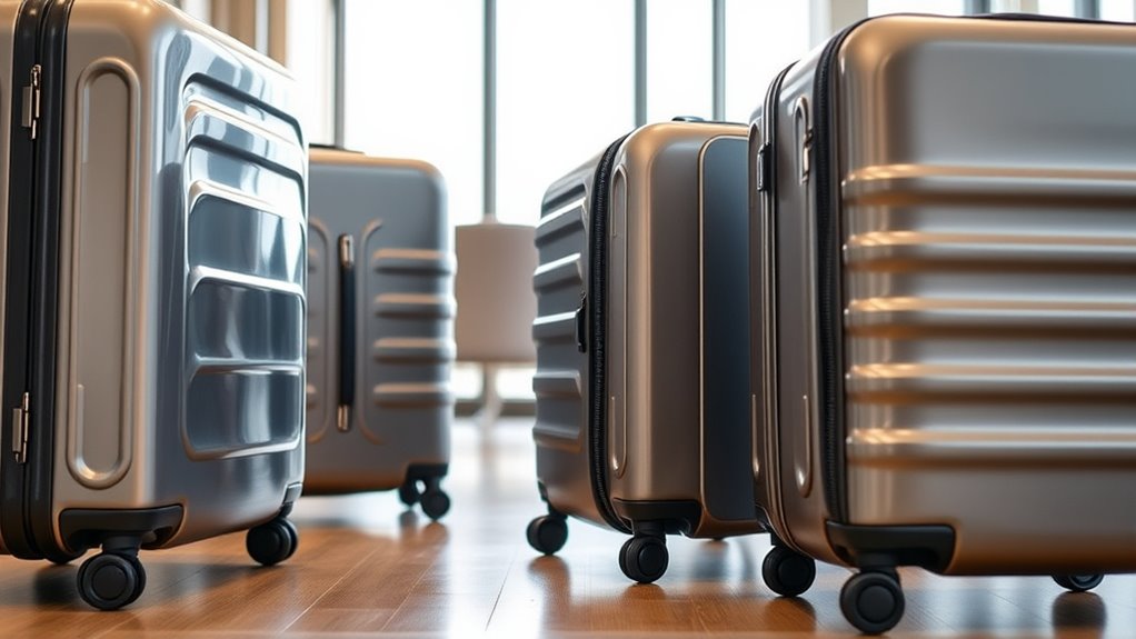 durable secure spacious luggage