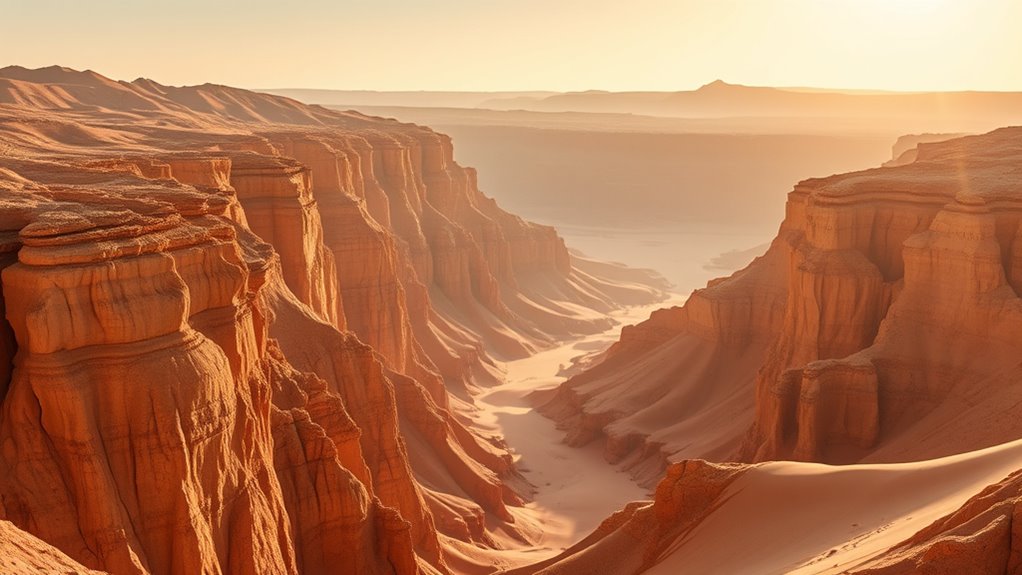 earthy clay sun washed colors