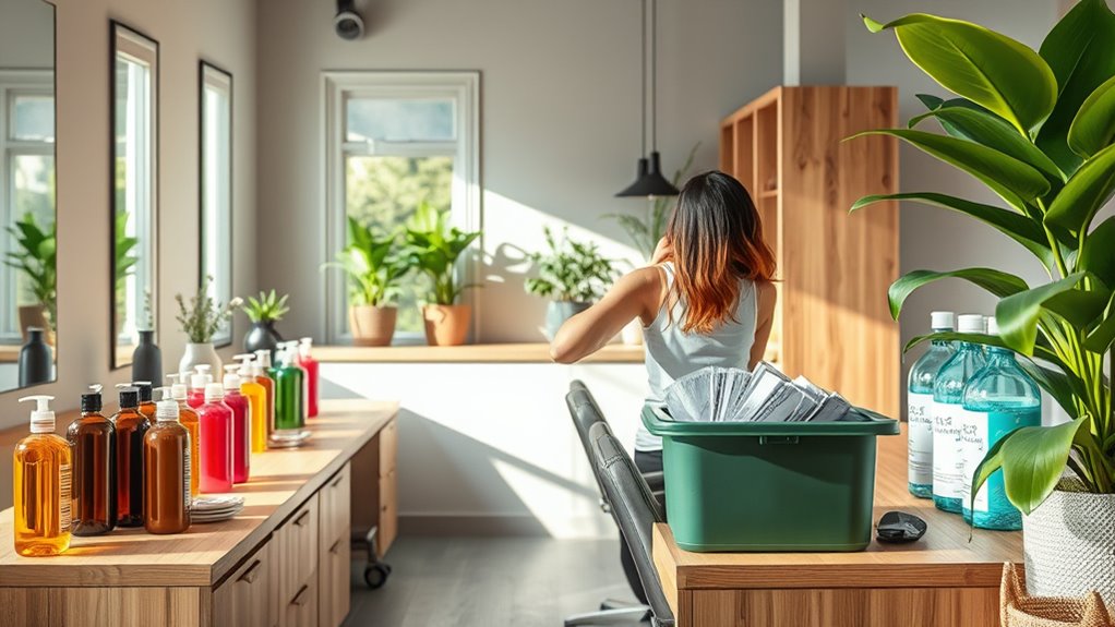 eco friendly salon operations