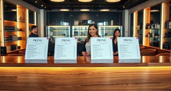 effective salon pricing strategies