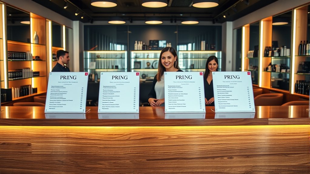 effective salon pricing strategies