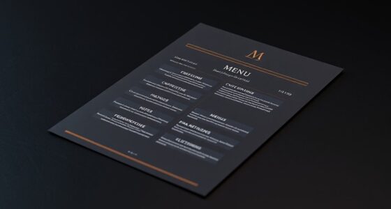 effective service menu language