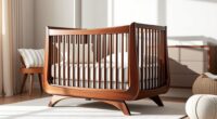 elegant convertible baby cribs