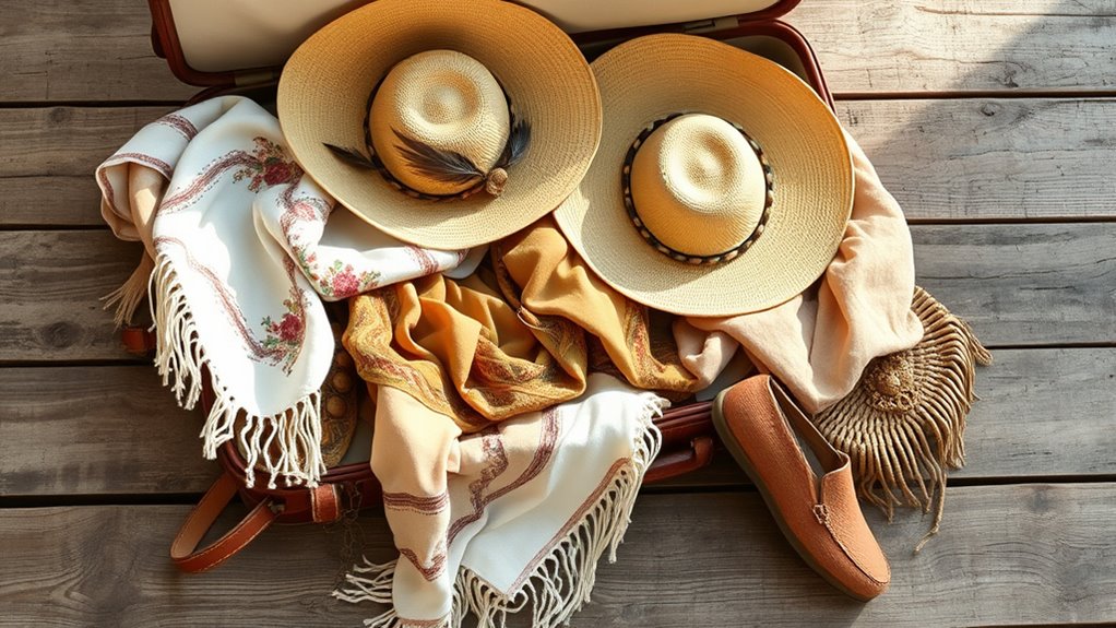 embrace minimalist boho layering