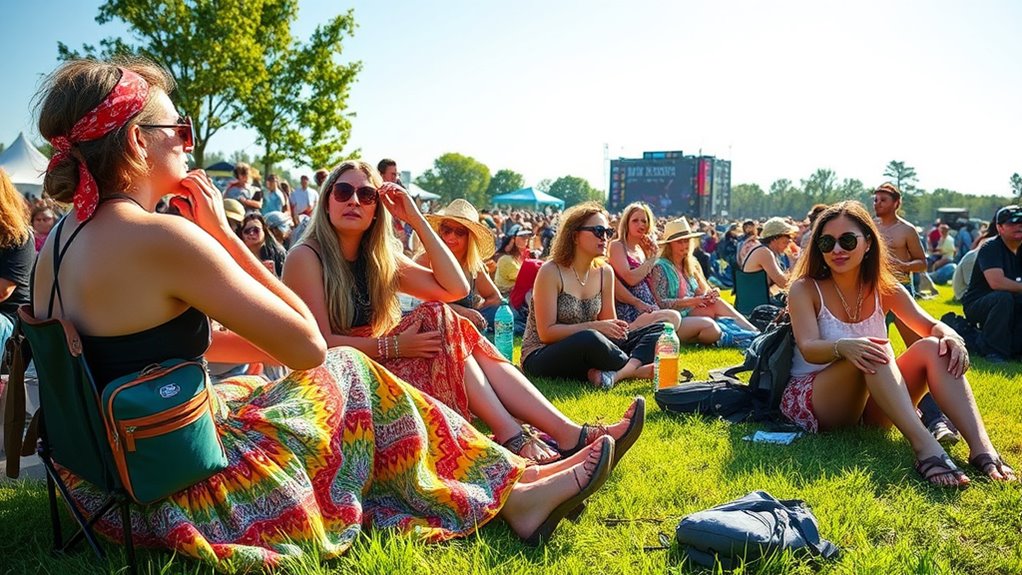 festival comfort and etiquette