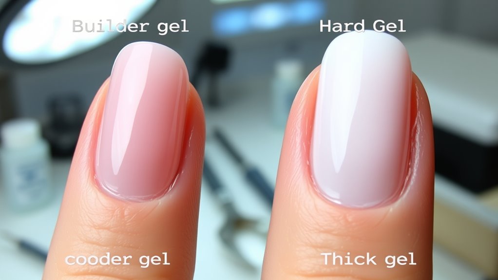 gel types strength flexibility applications