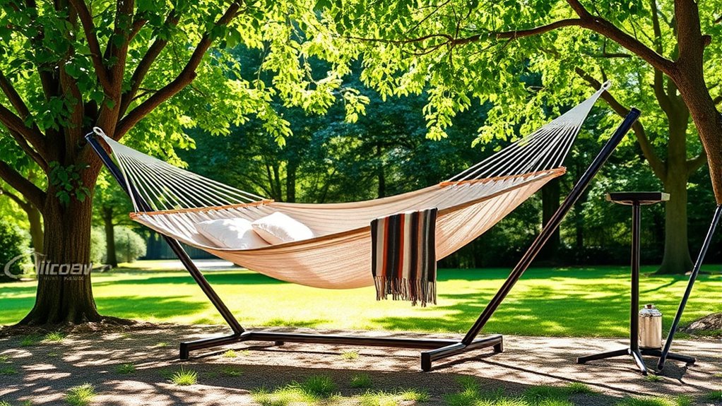 hammock stand size durability