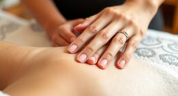 hand massage for nails