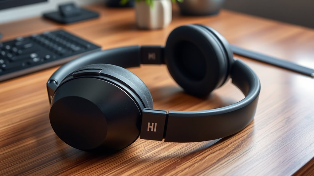 headphone features for selection