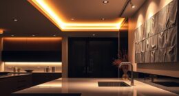 layered home lighting design