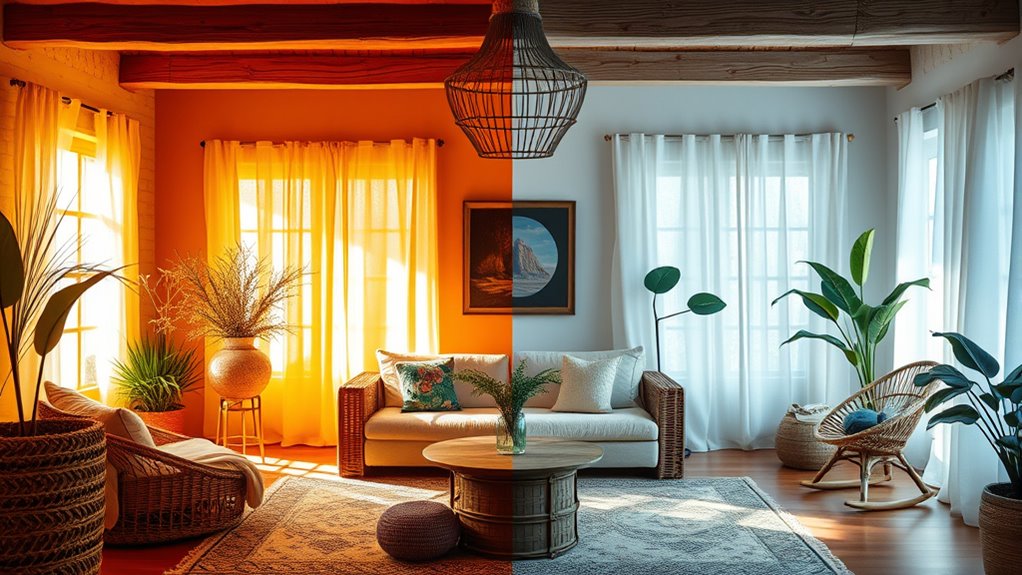 lighting sets mood ambiance