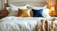luxury bedding for better sleep