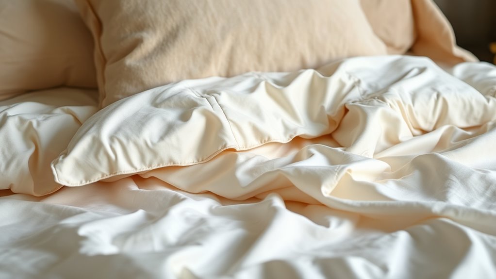 luxury bedding material quality