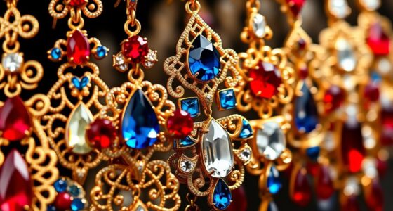 luxury bold earring collections