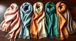 luxury cashmere winter scarves