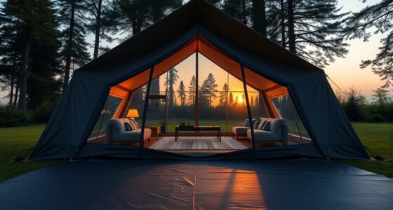 luxury durable camping tents