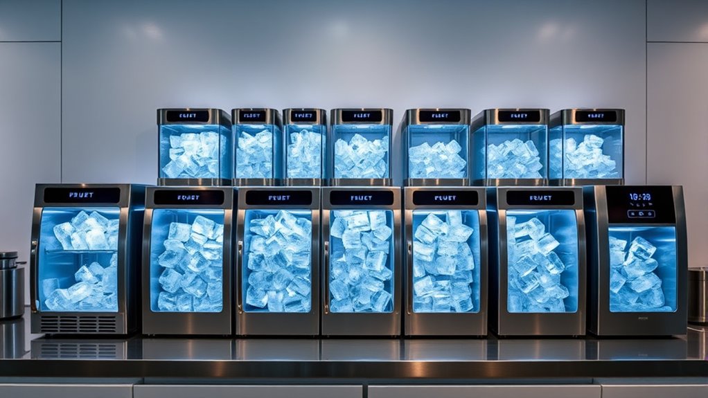 luxury ice cream maker selection