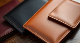 luxury leather passport sets