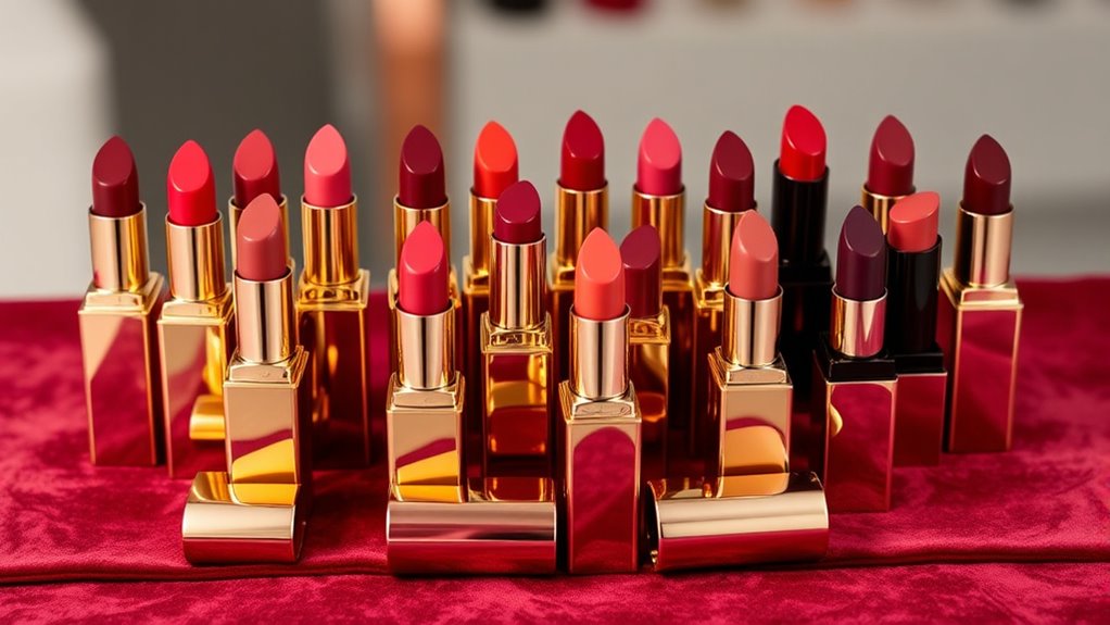 luxury lipstick collection roundup