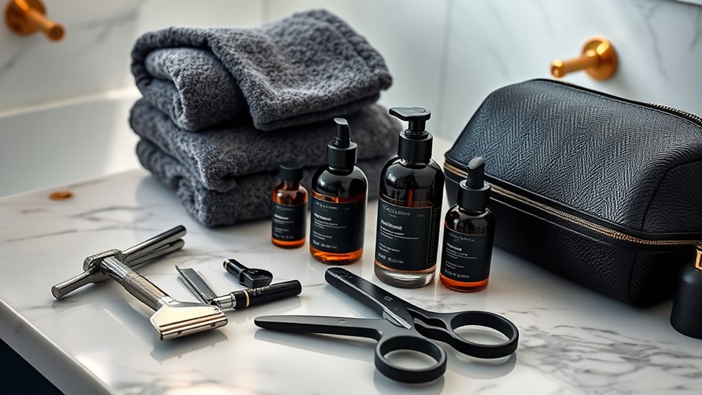 luxury men s grooming kits