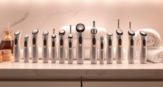 luxury microcurrent facial devices