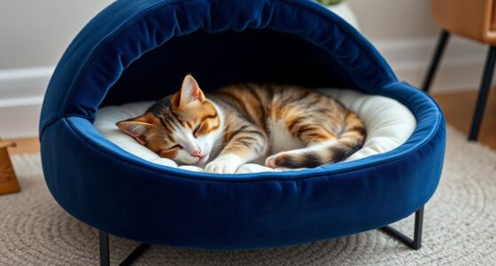 luxury orthopedic cat beds