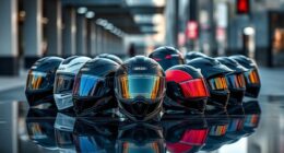 luxury protective motorcycle helmets
