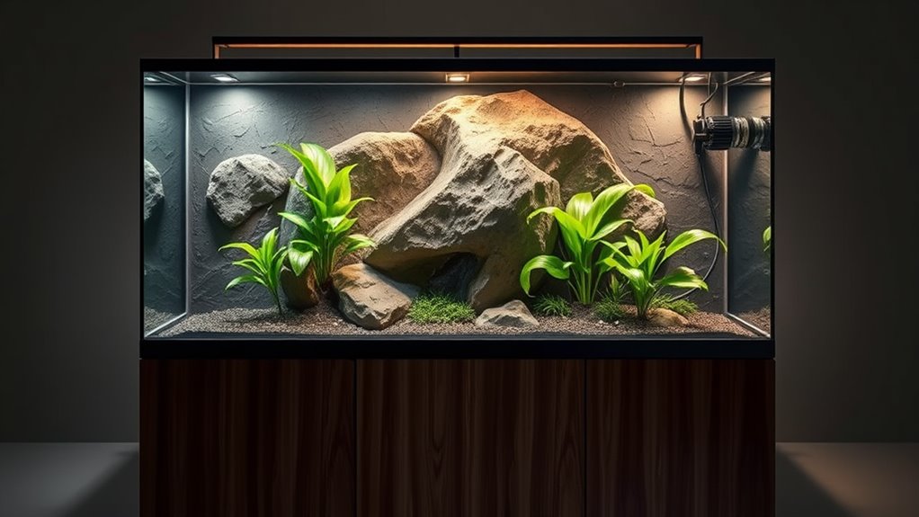 luxury reptile terrarium considerations