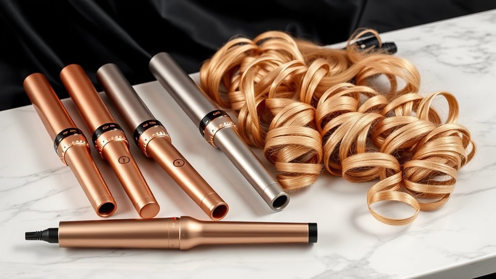 luxury salon grade curling tools