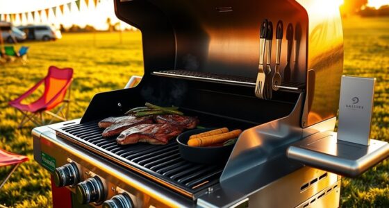 luxury tailgate grills 2025