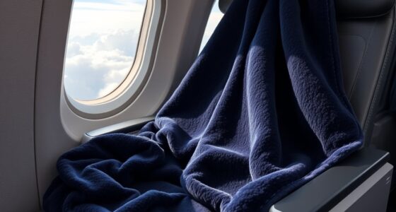 luxury travel blanket selection
