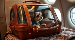 luxury travel dog carriers