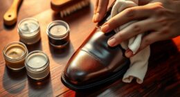 maintain and clean shoes