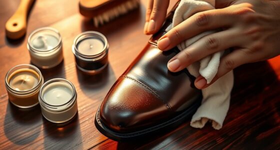 maintain and clean shoes