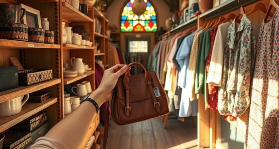 mindful vintage thrift shopping