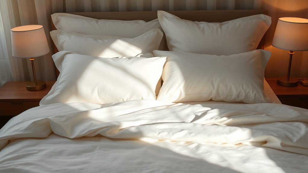 morning bed making promotes restful sleep