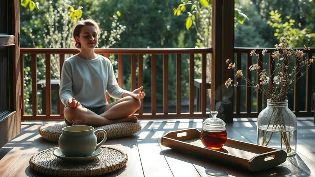 morning gratitude and stretching