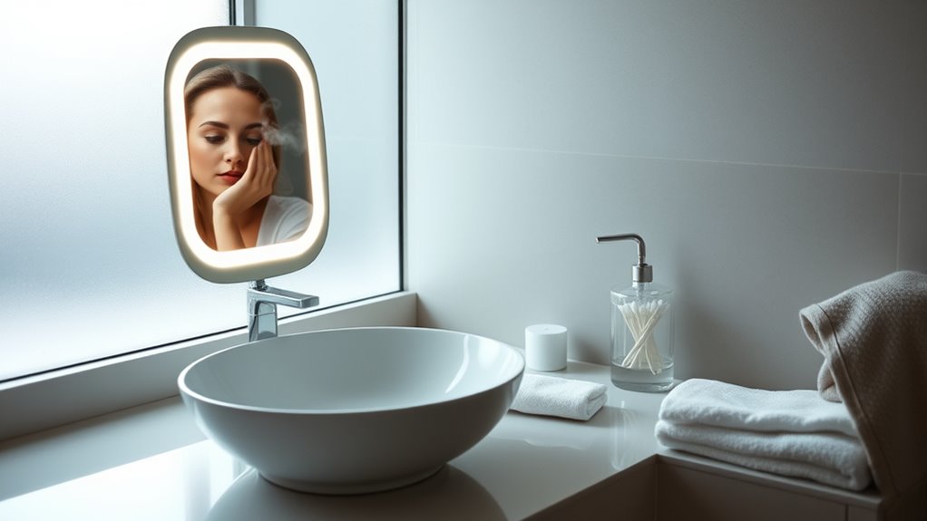 morning skincare and hygiene