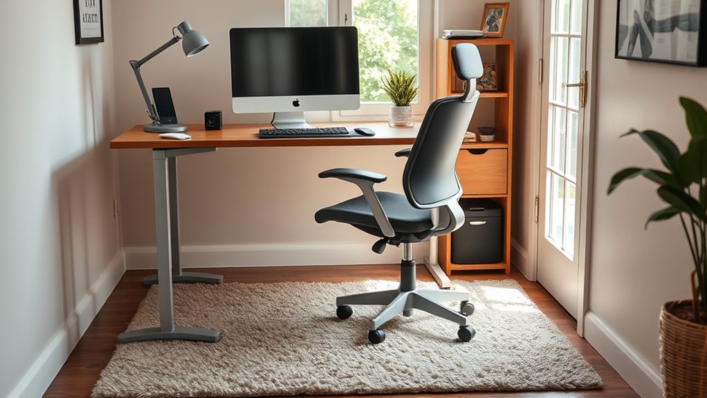 optimize ergonomic workspace setup