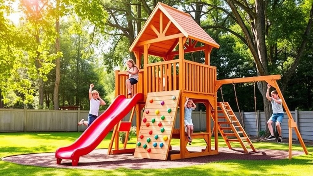 playset safety and suitability