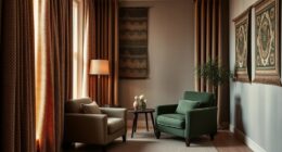 quiet spaces with textiles