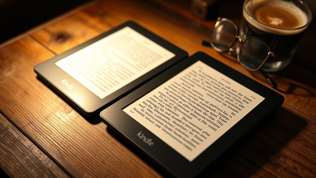 reading comfort and features