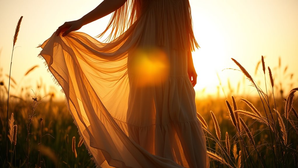 relaxed layered boho style