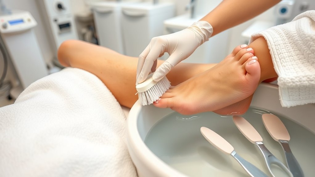 safe sterilized pedicure procedures