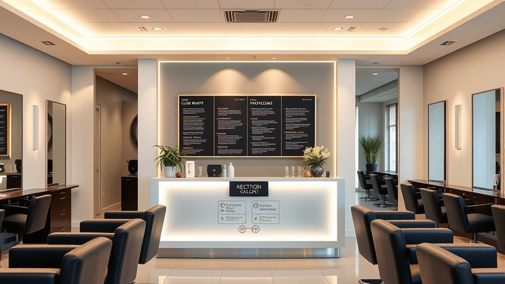 salon policies for safety