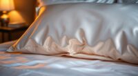 satin versus silk nighttime hair care
