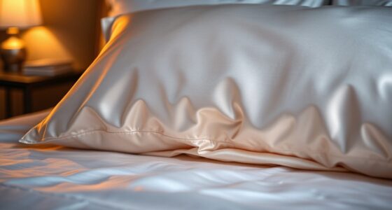 satin versus silk nighttime hair care