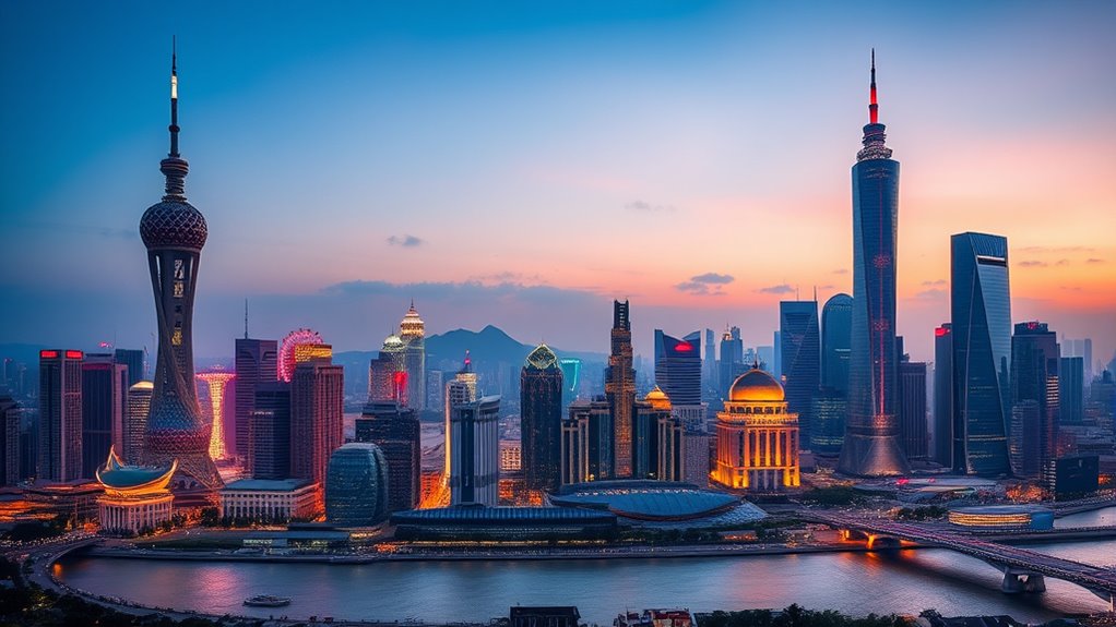 shanghai s historic and modern landmarks